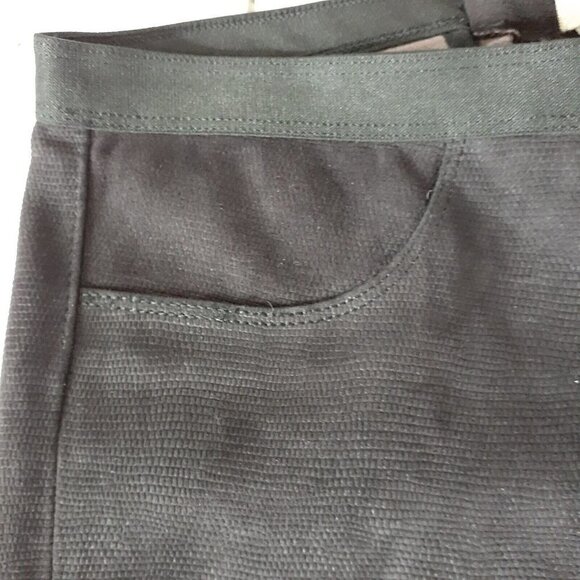 Helmut Lang Lamb Leather Legging Pants Womens 4 Purple Stretch‎ Pull On Ankle - Picture 6 of 8